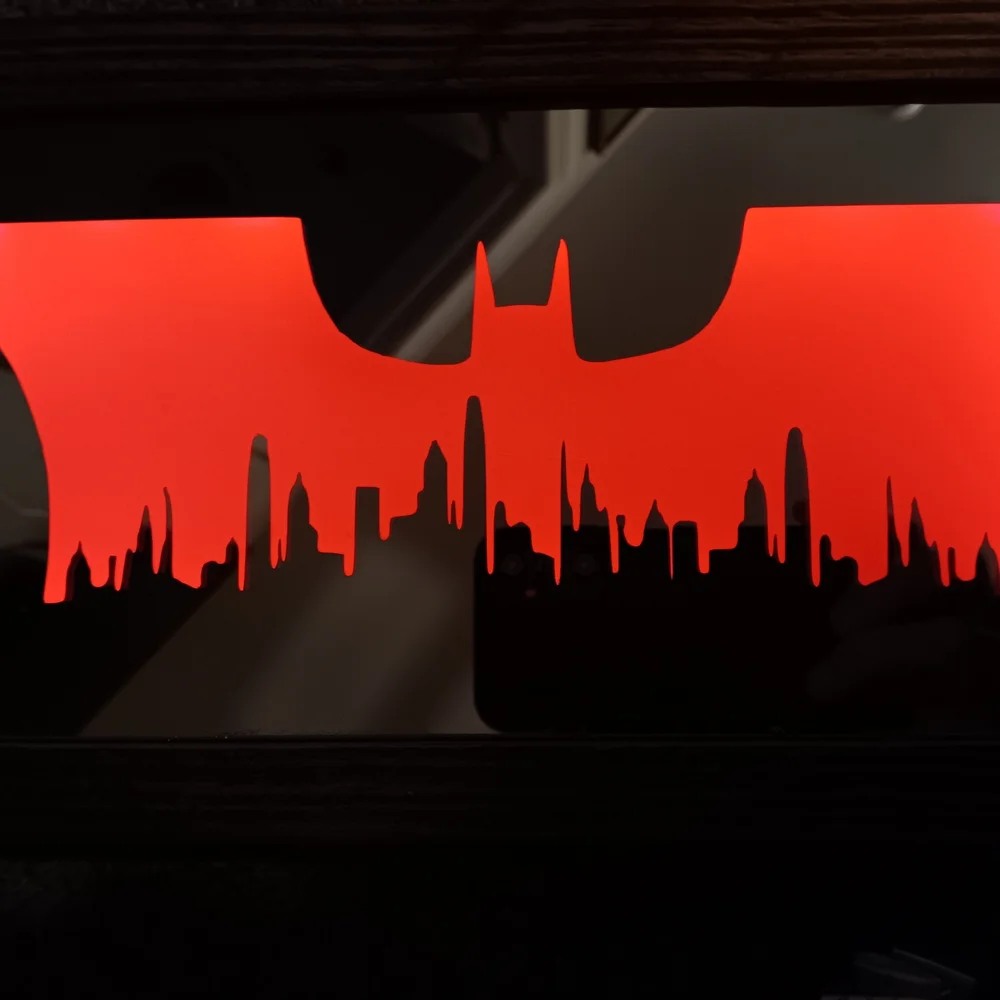Batman Gotham City LED Mirror